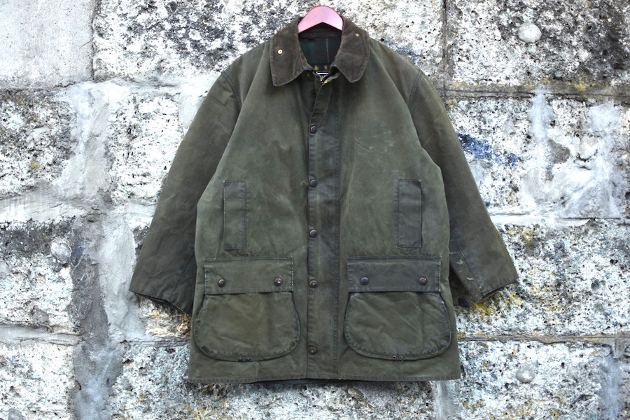 品質保証 希少 Barbour ノーザンブリア オイルドジャケット カーキ 2XL