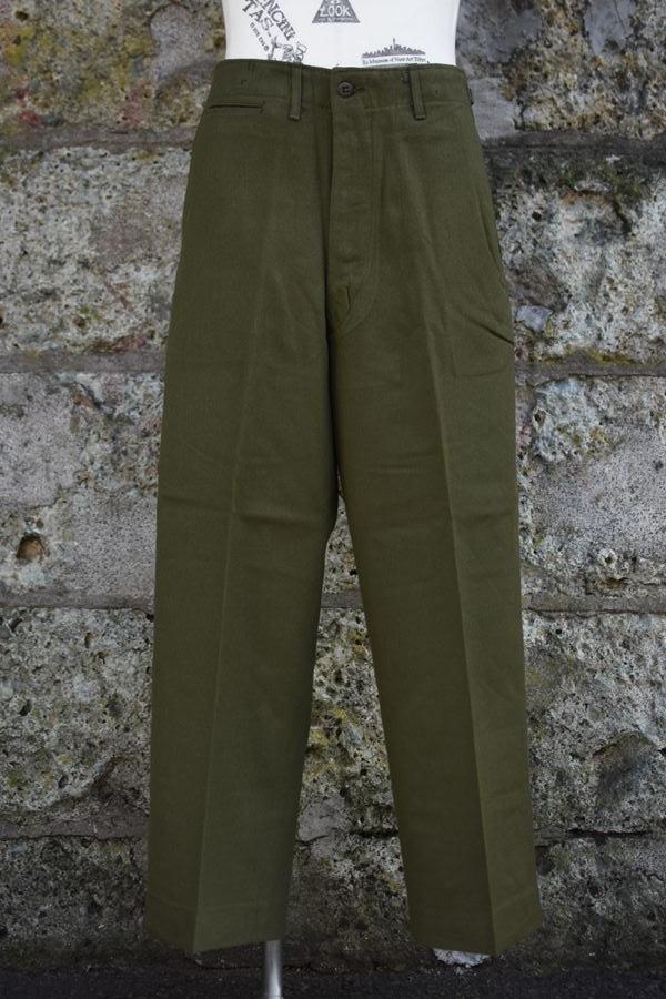 1950'S M-1951 M-51 WOOL TROUSERS MILITAR - スラックス